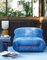 Limited Edition Soriana Denim Armchair by Afra & Tobia Scarpa for Cassina, Image 16