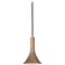 Raw Brass Megafon Ceiling Lamp by Jesper Ståhl for Konsthantverk 5