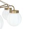 Raw Brass Klyfta 6L Ceiling Lamp by Johan Carpner for Konsthantverk 7