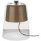 Semplice Table Lamp in Satin Gold Glaze by Sam Hecht for Oluce, Image 5