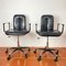 Supporto Swivel Chairs by Frederick Scott for ICF, Set of 2 7