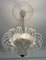 Lámpara de araña atribuida a Barovier & Toso, Murano, años 40, Imagen 11