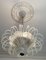 Lámpara de araña atribuida a Barovier & Toso, Murano, años 40, Imagen 2