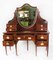 Antique Victorian Mahogany Dressing Table & Mirror, Image 12