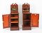 Antique Edwardian Mahogany Marquetry Bedside Chests, Set of 2 14