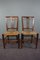 Antique English Dining Room Chairs, Set of 4 2
