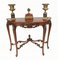 Louis XV Mahogany Marquetry Inlay Console Table 4