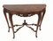 Louis XV Mahogany Marquetry Inlay Console Table 3