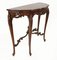 Louis XV Mahogany Marquetry Inlay Console Table 6