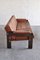 Vintage Modernist Wengé & Leather Sofa Set by Martin Visser for Spectrum, 1960s, Set of 2 8