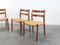 Modell 84 Stühle von Niels O. Møller für JL Møllers Furniture Factory, 1960er, 4er Set 11