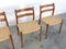 Model 84 Chairs by Niels O. Møller for J.L. Møllers Furniture Factory, 1960s, Set of 4 25