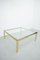 Hollywood Regency Two-Tone Coffee Table with Glass Plate, Image 5
