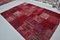 Tapis Vintage en Laine Bordeaux 8