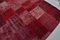 Vintage Burgundy Wool Area Rug 4