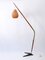 Fishing Pole Floor Lamp by Svend Aage Holm Sørensen for from Holm Sørensen & Co, Denmark, 1950s, Image 4