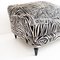 Domusneva Rome Sofa in Zebra Pattern Velvet, Image 3