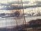 Lámina de paisaje marino sobre tableros de madera, siglo XX. Juego de 3, Imagen 11
