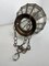 Lámpara colgante antigua de vidrio lijado y metal, Imagen 10
