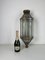 Antique Lantern Hanging Lamp in Sanded Glasses & Metal, Image 18