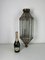 Antique Lantern Hanging Lamp in Sanded Glasses & Metal, Image 17