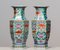 19th Century Qing Dynasty Matching Chinese Famille Rose Vases, Set of 2 9