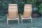Leather Lamino Armchairs by Yngve Ekström for Swedese, Sweden, Set of 2 3