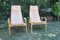 Leather Lamino Armchairs by Yngve Ekström for Swedese, Sweden, Set of 2 1