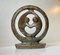 Vintage African Circle of Love Abstract Stone Sculpture, Image 3