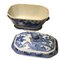 Antique Chinese Yongzheng Qianlong Porcelain Soup Tureen Set, 18th-Century, Set of 3 3