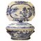 Zuppiera antica in porcellana Yongzheng Qianlong, Cina, XVIII secolo, set di 3, Immagine 2