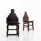 Chinese Wooden Chairs, Set of 2 2