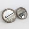 20th Century Round Wall Mirrors, Italy, Set of 2, Image 2