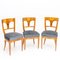 Biedermeier Dining Chairs, 1820s, Set of 3, Image 4