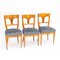 Biedermeier Dining Chairs, 1820s, Set of 3 2