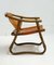 Leather & Bamboo Espri Easy Chair from Ikea, 1970s, Image 3