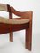 Mid-Century Brutalist Pine and Straw Chairs by Fratelli Montina, Italy, 1960s, Set of 4 14