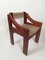 Brutalistische Mid-Century Stühle aus Pinienholz & Stroh von Fratelli Montina, Italien, 1960er, 4er Set 2