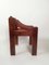 Mid-Century Brutalist Pine and Straw Chairs by Fratelli Montina, Italy, 1960s, Set of 4, Image 19