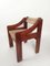 Chaises Brutalistes Mid-Century en Pin et Paille par Fratelli Montina, Italie, 1960s, Set de 4 5