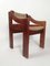 Brutalistische Mid-Century Stühle aus Pinienholz & Stroh von Fratelli Montina, Italien, 1960er, 4er Set 24