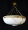 Large Alabaster Ceiling Lamp, Image 9