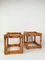 Vintage Bamboo, Rattan & Smoked Glass Side Tables, Italy, 1970, Set of 2 1