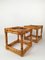 Vintage Bamboo, Rattan & Smoked Glass Side Tables, Italy, 1970, Set of 2 8