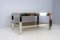 Table Basse en Chrome et Laiton par Jean Charles 2