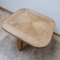Mid-Century French Oak Coffee Table from Guillerme Et Chambron, Image 3