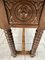 Early 20th Century Spanish Carved Console Table with Turned Legs, Image 10