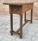 Early 20th Century Spanish Carved Console Table with Turned Legs, Image 11