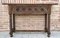 Early 20th Century Spanish Carved Console Table with Turned Legs 6