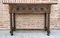 Early 20th Century Spanish Carved Console Table with Turned Legs, Image 1